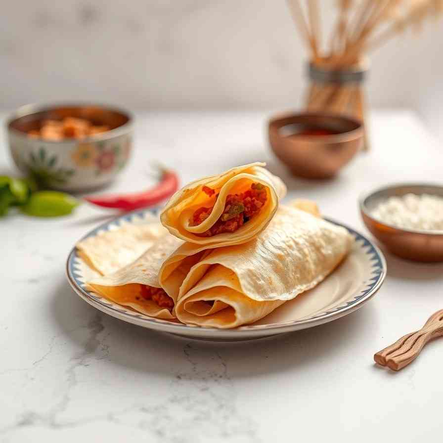 GF & DF Patishapta - Easy Bengali Recipe